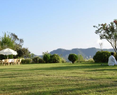 Maa Ananda Mayee Guest House Binsar Bagian luar foto