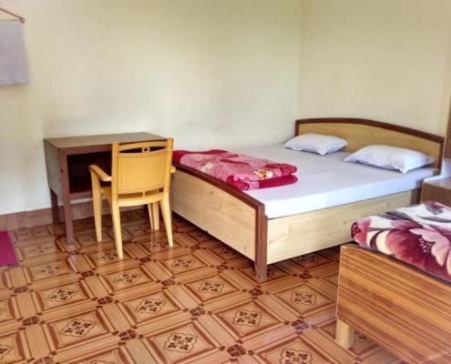 Maa Ananda Mayee Guest House Binsar Bagian luar foto